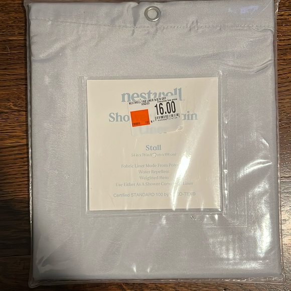 nestwell Bath Nestwell Shower Curtain Liner 58 X 74 Poshmark